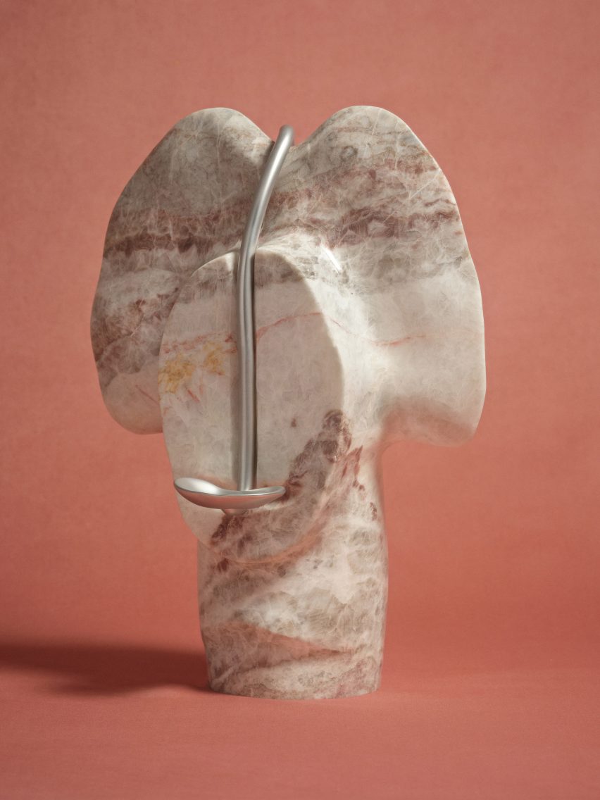 Audrey Large funeral urn for Alessi