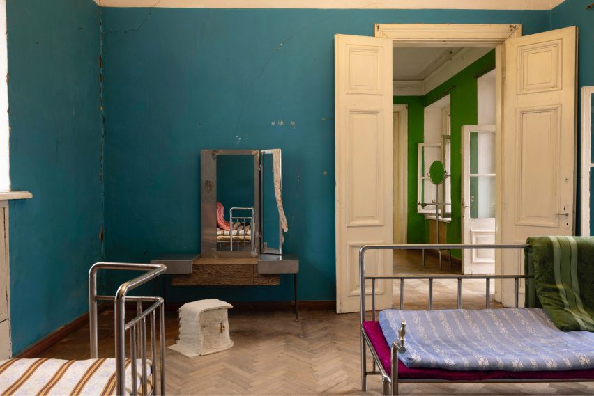 Interior view of exhibition by Around the Studio