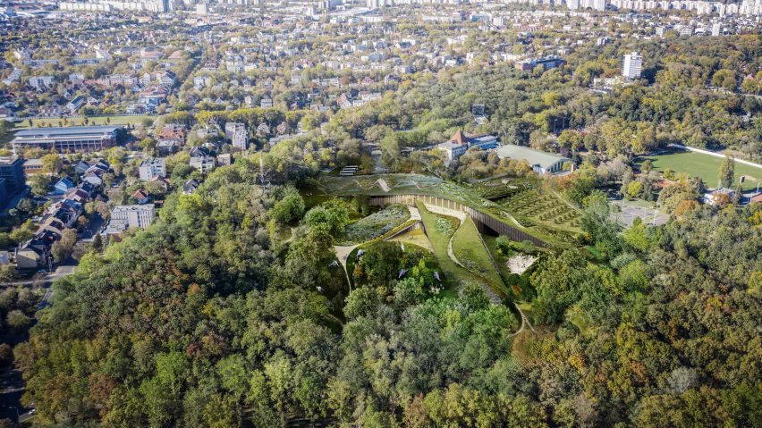Hungarian Natural History Museum by BIG