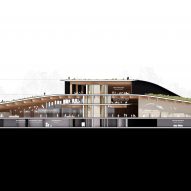 Section of Hungarian Natural History Museum by BIG