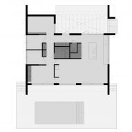 Plan of House Djurö by Campus