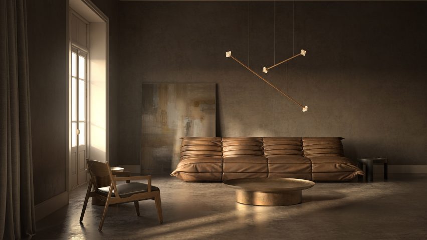 Crystal Links lighting by Preciosa