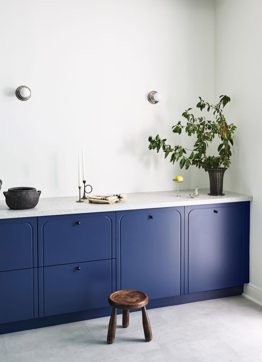 Curved cabinetry collection by Fronteriors