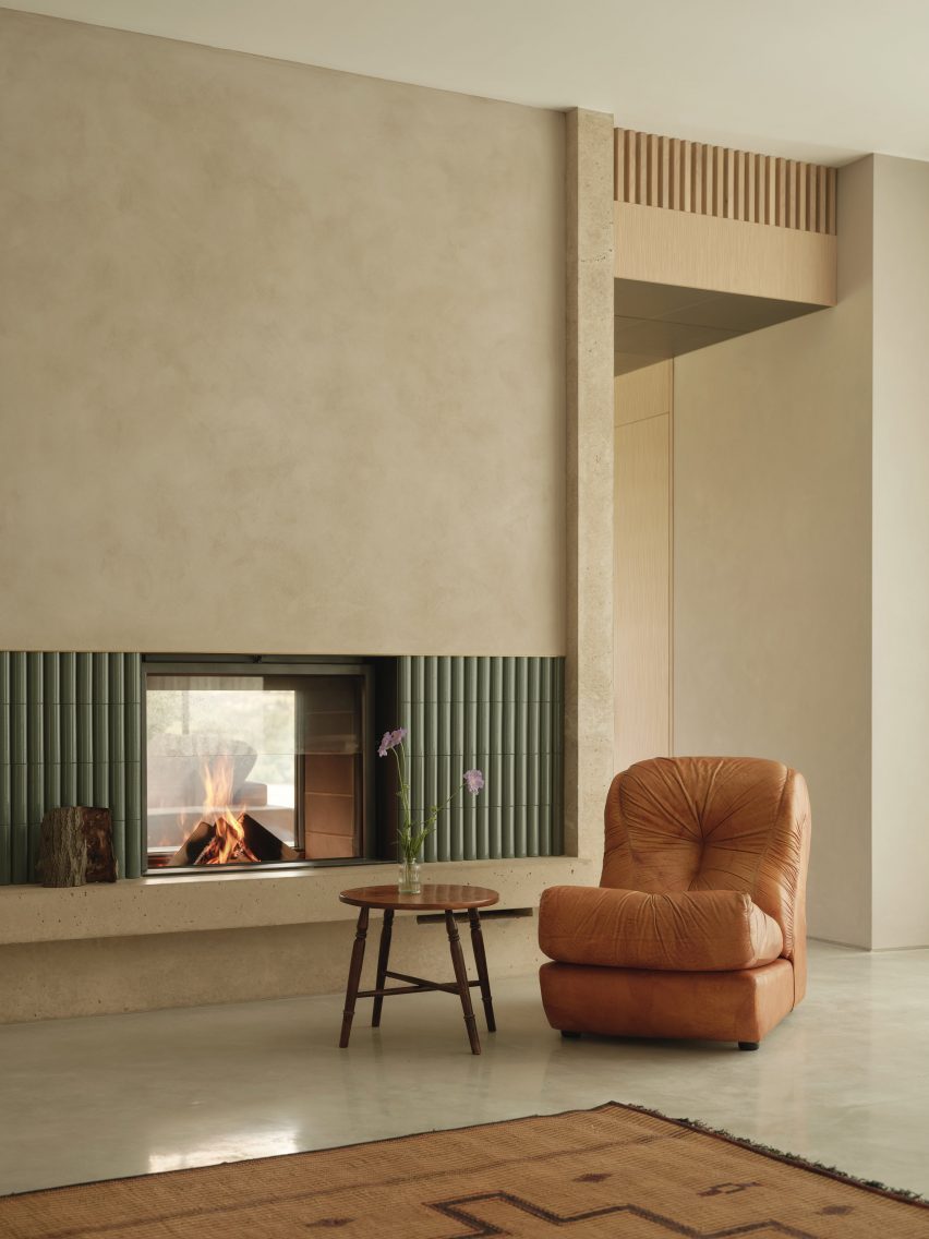 Living space within AYN3 house in Oxfordshire