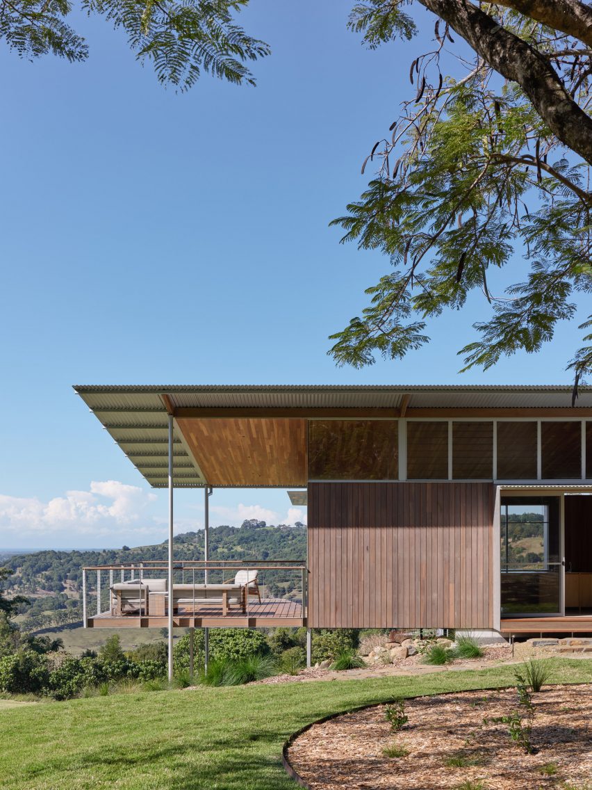 Exterior view of Mango Lane home in Australia