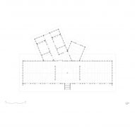 Floor plan of the Learning House in Bavaria by Max Otto Zitzelsberger