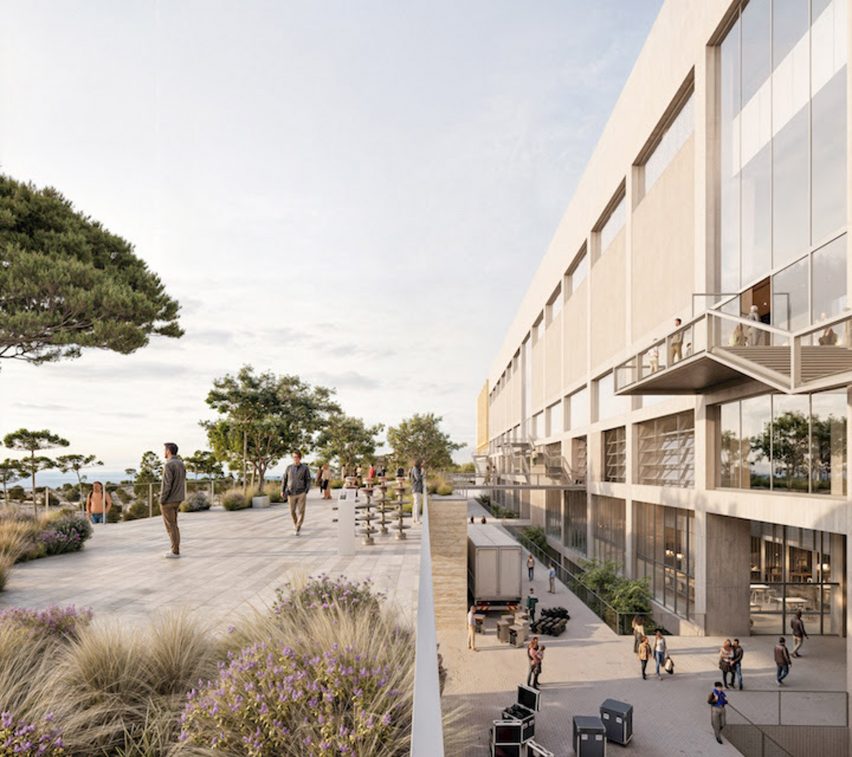 Exterior view of Catalunya Media City