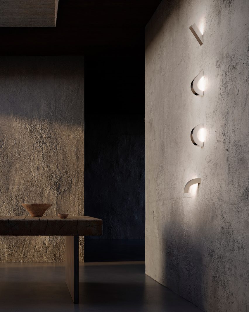 Alessandro Zambelli designs geometric&nbsp;Dans&igrave; wall lights for Luceplan