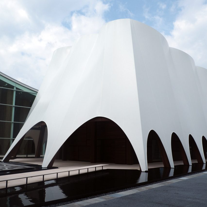 Qatar Pavilion by Kengo Kuma
