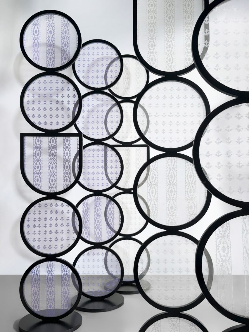 Woven Air room dividers