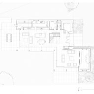 Ground floor plan of Field House by Wilkinson King Architecture