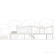 Section of Field House by Wilkinson King Architecture