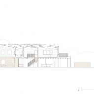 Section of Field House by Wilkinson King Architecture
