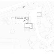 Site plan of Field House by Wilkinson King Architecture