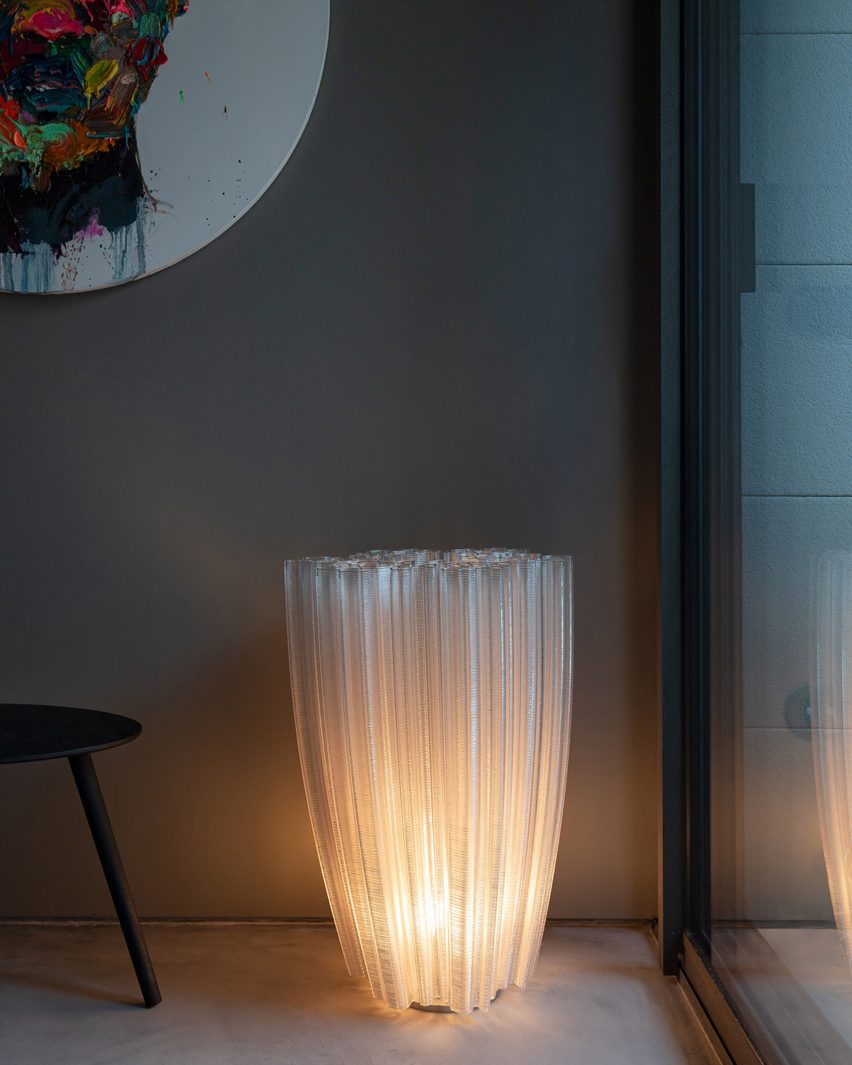 Filling Curves lighting collection by Le Brimet for Pixom