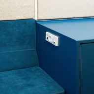 Bench and outlet