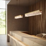 Fragment Line lighting by Studio Dechem for Bomma