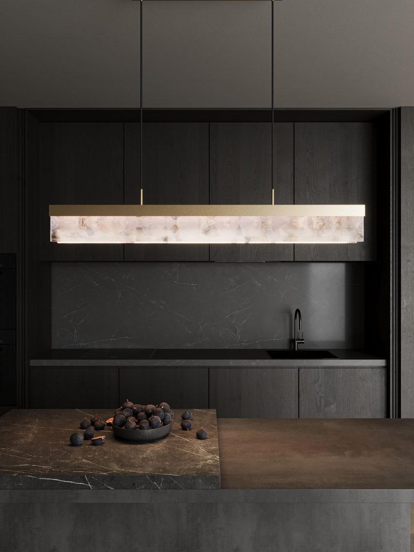 Fragment Line lighting by Studio Dechem for Bomma