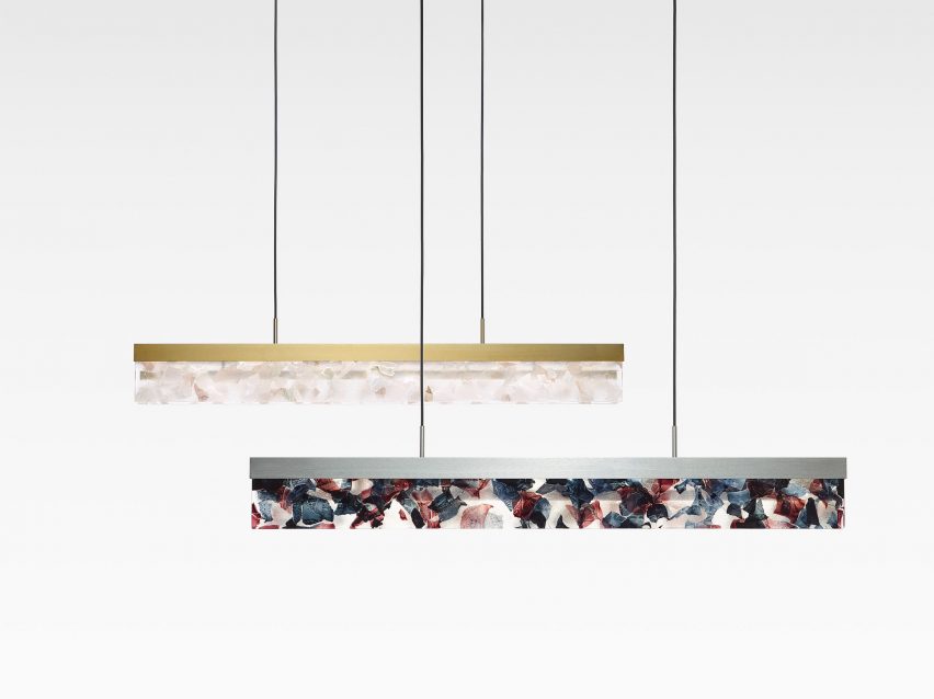 Fragment Line lighting by Studio Dechem for Bomma