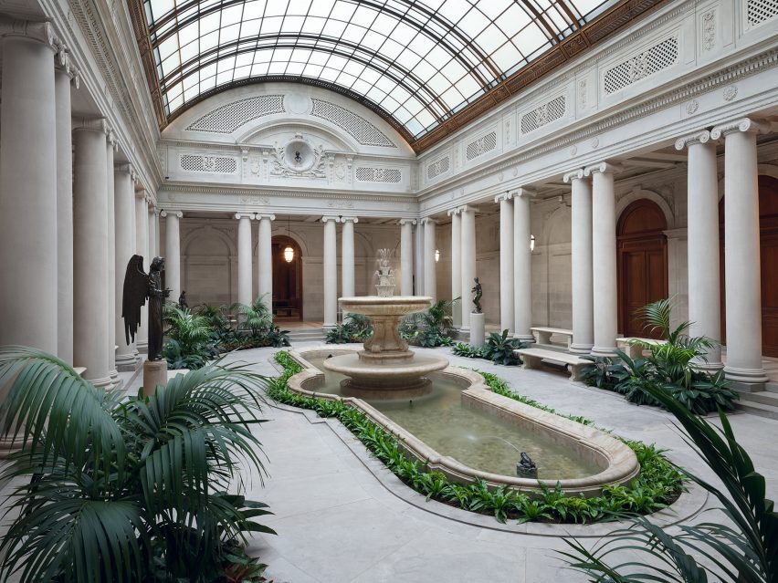 The Garden Court at The Frick Collection