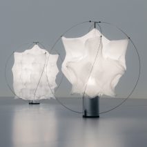 A-Poc Able Issey Miyake crafts pleated lighting for Milan design week