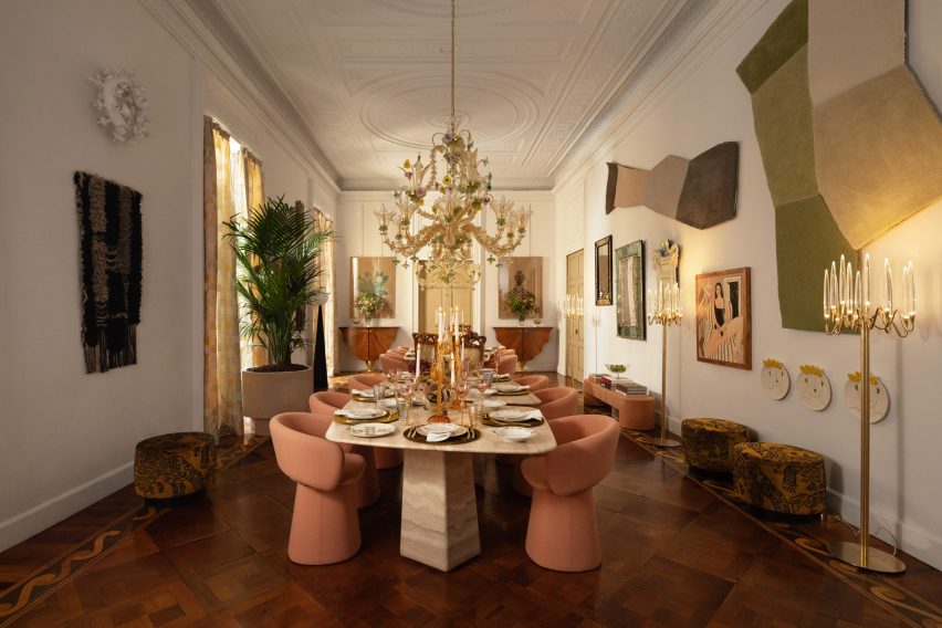 The Dining Room by Romanek Design Studio at L'Appartamento by Artemest
