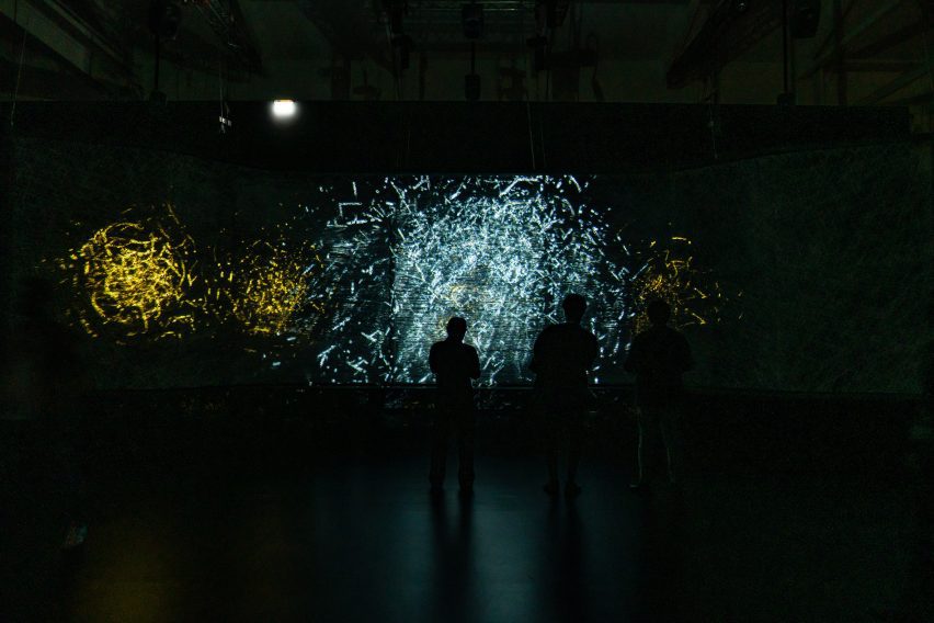 Lexus installation during Milan design week