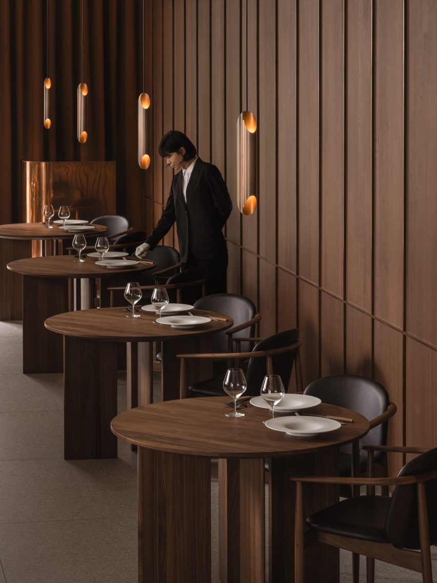 Wooden walls at Logy in Taiwan