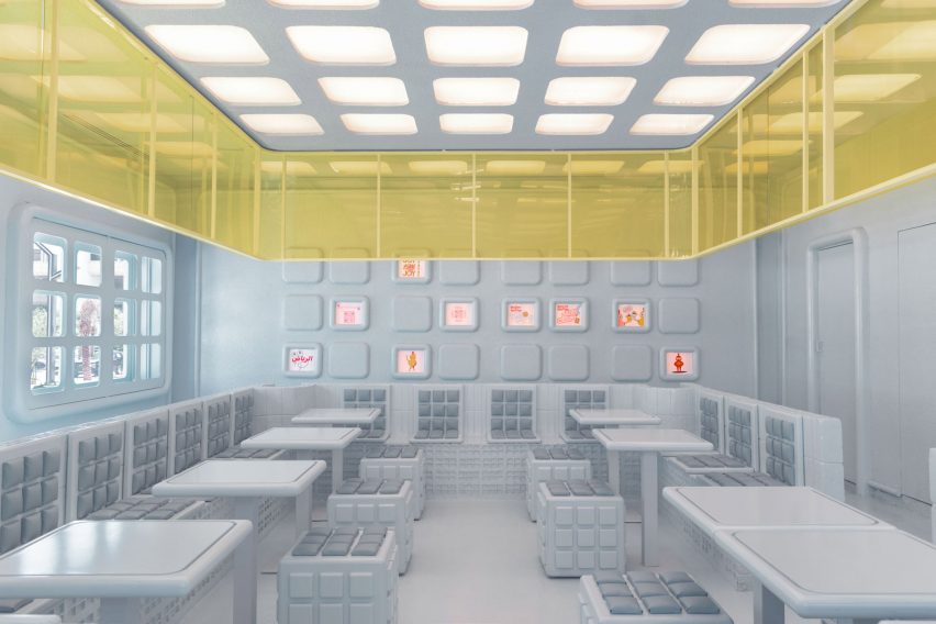 Interior view of Novu Waffle by Masquespacio