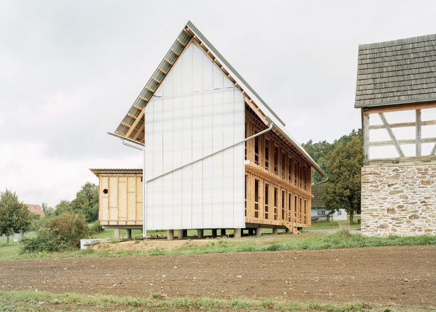Timber education building in Bavaria