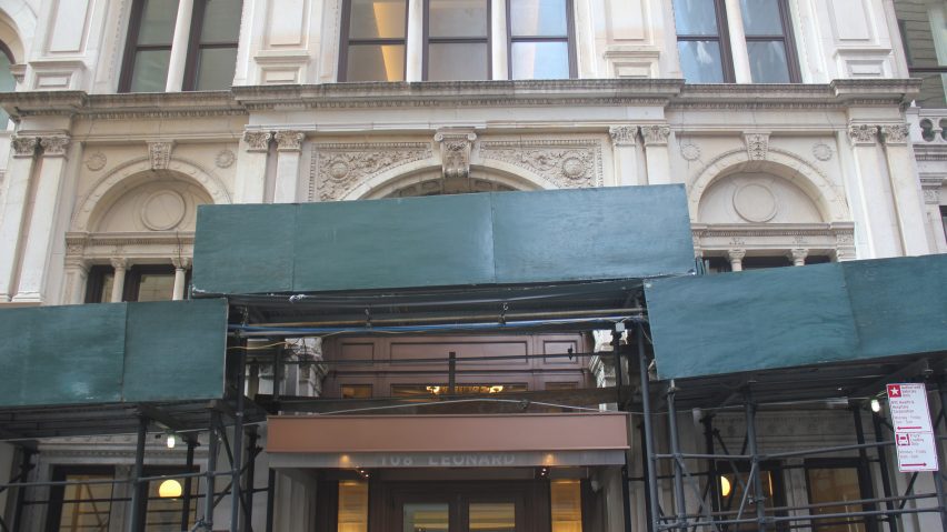 New York City scaffolding