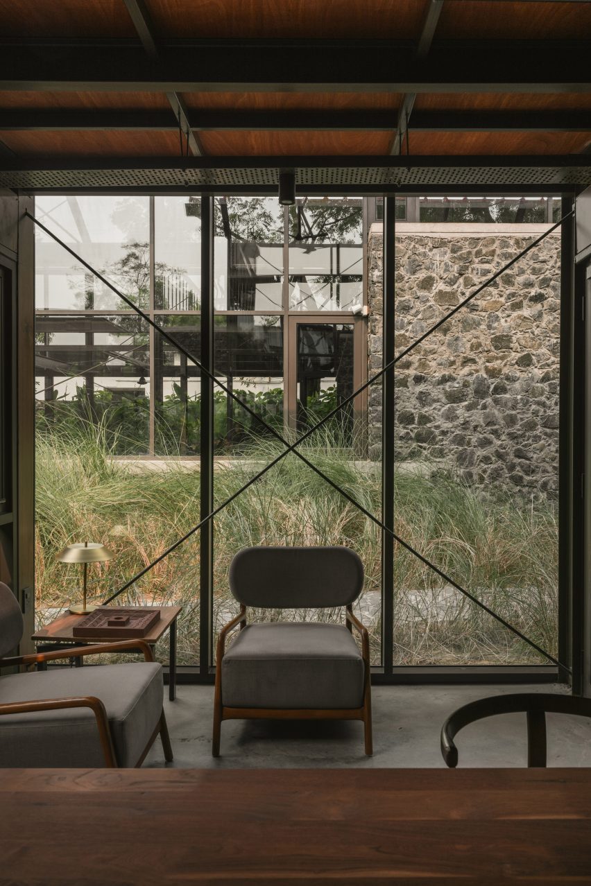 Self-designed studio by Studio Saransh in Ahmedabad, India