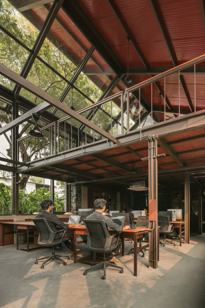Self-designed studio by Studio Saransh in Ahmedabad, India