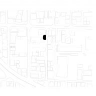 Site plan of Octa House by Marutau Arqui