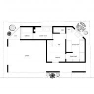 Ground floor plan of Octa House by Marutau Arqui