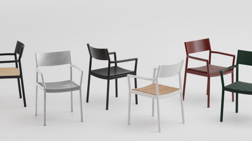 Passage tables and chairs by Ronan Bouroullec for Kettal