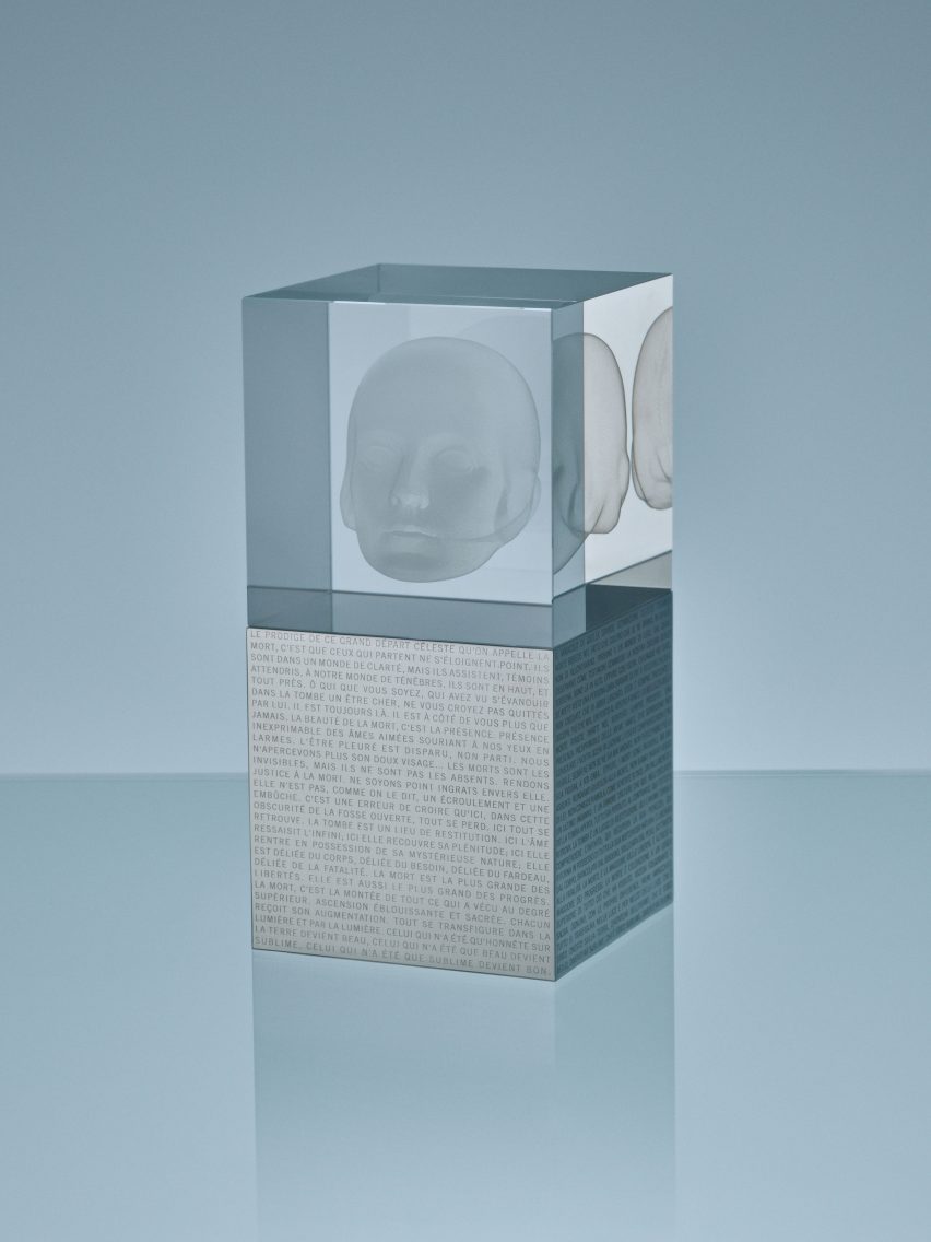 The Last Spot is one of two urns by Philippe Starck