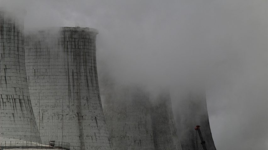 Power station cooling towers