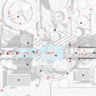 Plan of Sanctuary Tunnel Garden by RAD+ar