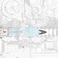 Plan of Sanctuary Tunnel Garden by RAD+ar