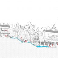 Section of Sanctuary Tunnel Garden by RAD+ar
