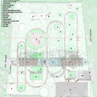 Plan of Sanctuary Tunnel Garden by RAD+ar