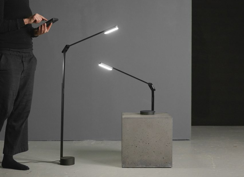 Ray lamps by Christian Loddo, Hugo Berger and David Einsiedler for Midgard