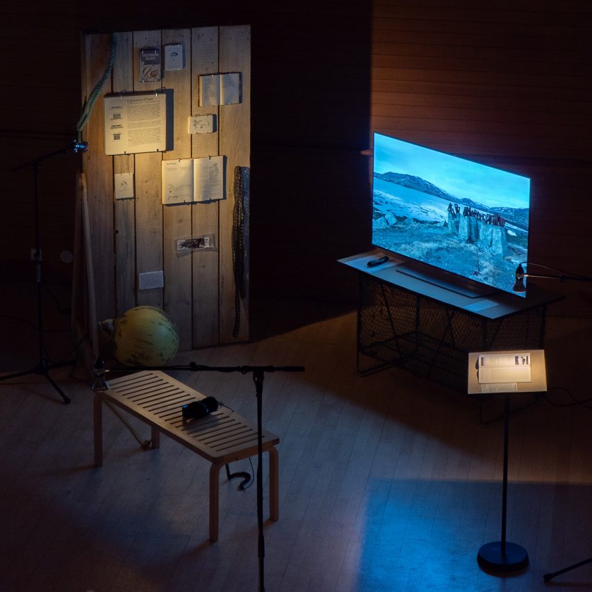 Re-mapping the Arctic exhibition at DesignMarch