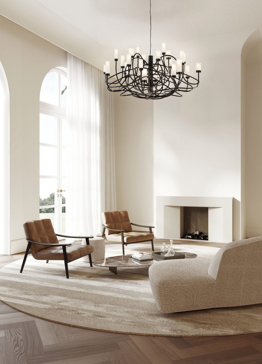 Salsa chandelier by Brand Van Egmond