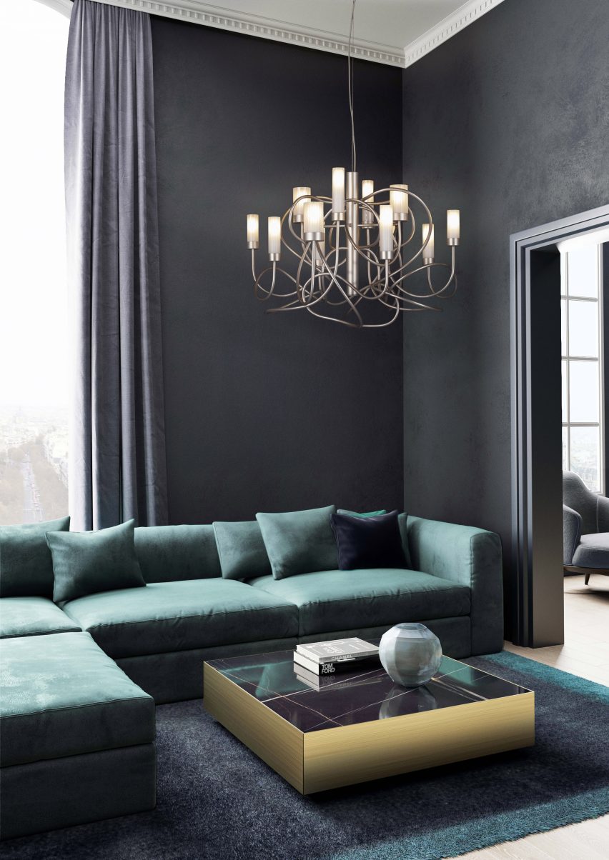 Salsa chandelier by Brand Van Egmond