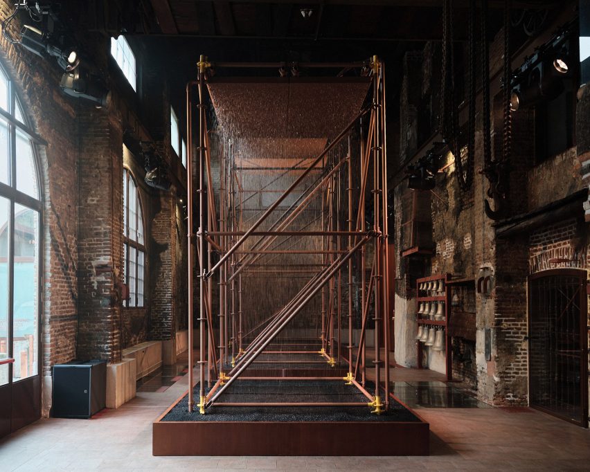 Transposition installation by Samuel Ross for The Balvenie at Milan design week 2025