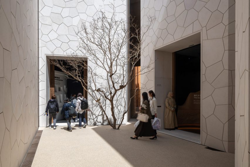Walkway at Expo 2025 Osaka