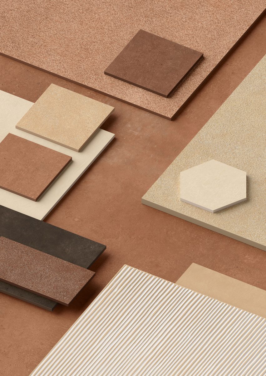 SensiTerre tile collection by Matteo Thun & Partners for Florim
