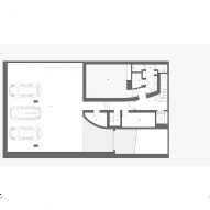 Plan of South Yarra House by Pandolfini Architects